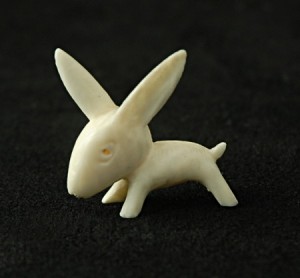 Ivory rabbit - BazarOuchy