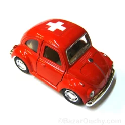 VW croix suisse rouge