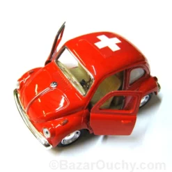 VW croix suisse rouge
