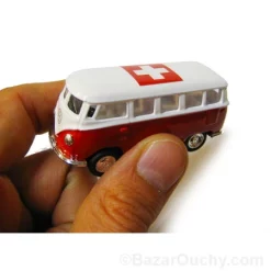 Mini bus WW T2 Croix suisse