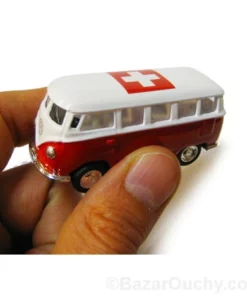 Mini bus WW T2 Croix suisse