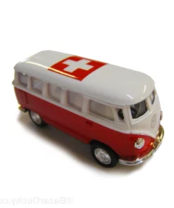 Mini bus WW T2 Croix suisse