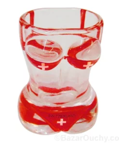 Verre à shot maillot de bain bikini suisse