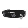 Collar de perro con metal edelweiss