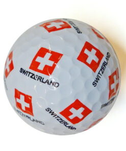 Balle golf croix suisse
