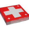 Swiss cross towel