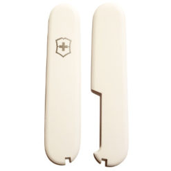 Cote plaquette remplacement couteau Victorinox blanc