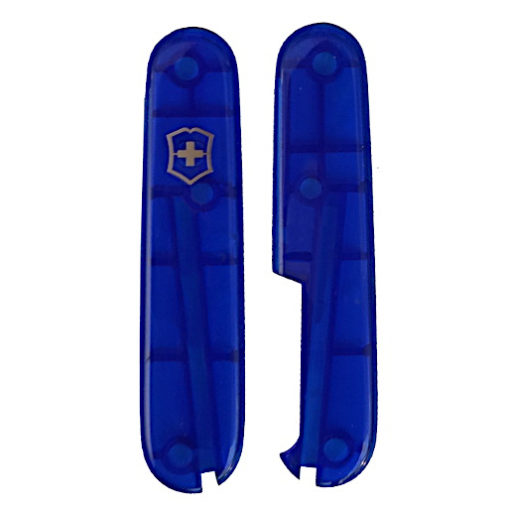 Blue Victorinox blade replacement knife side