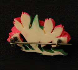 Ivory brooch