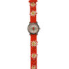 Montre edelweiss rouge