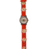 Red edelweiss watch