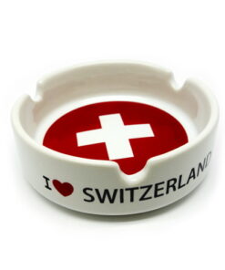 Cendrier crois suisse