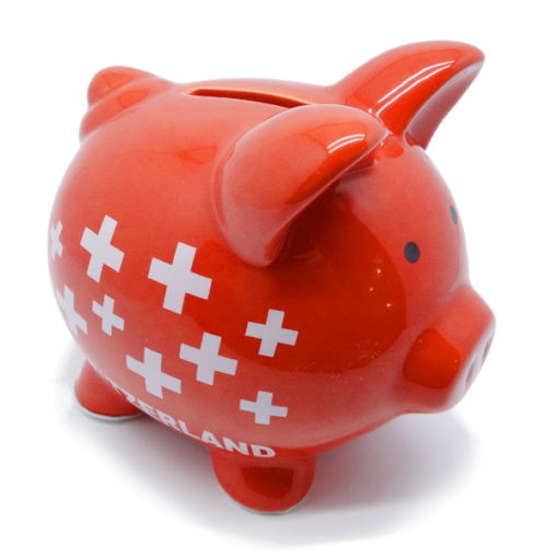 Swiss piggy bank