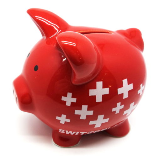 Swiss piggy bank