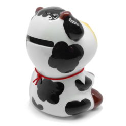 Piggy bank Swiss cow