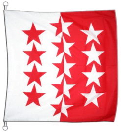 Drapeau du Valais (valaisan)