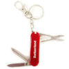 Swiss type knife key ring