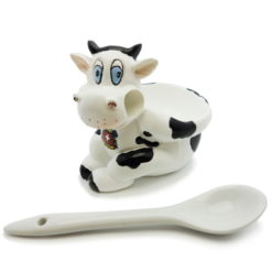 Coquetier suisse vache