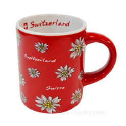 Swiss espresso edelweiss cup