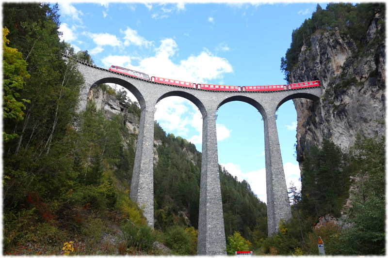 Landwasser viadukt - Graubünden Bridge