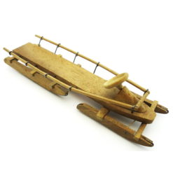 Swiss wooden sledge