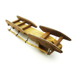 Swiss wooden sledge
