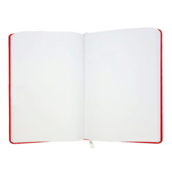 Swiss cross notebook