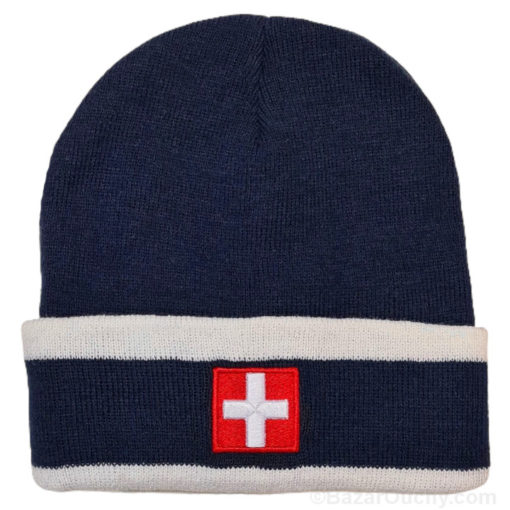 Swiss beanie Swiss cross