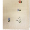 Swiss embroidered linen tablecloth