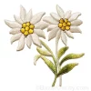 Edelweiss sewing patch