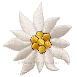 Edelweiss sewing patch