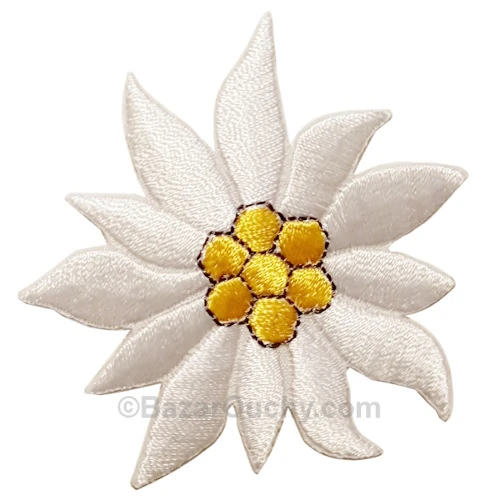 Edelweiss sewing patch