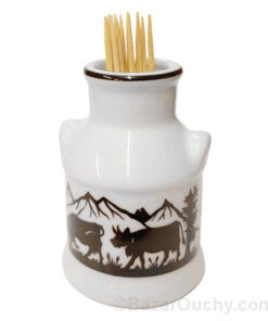 Porte cure dent boil à lait découpage