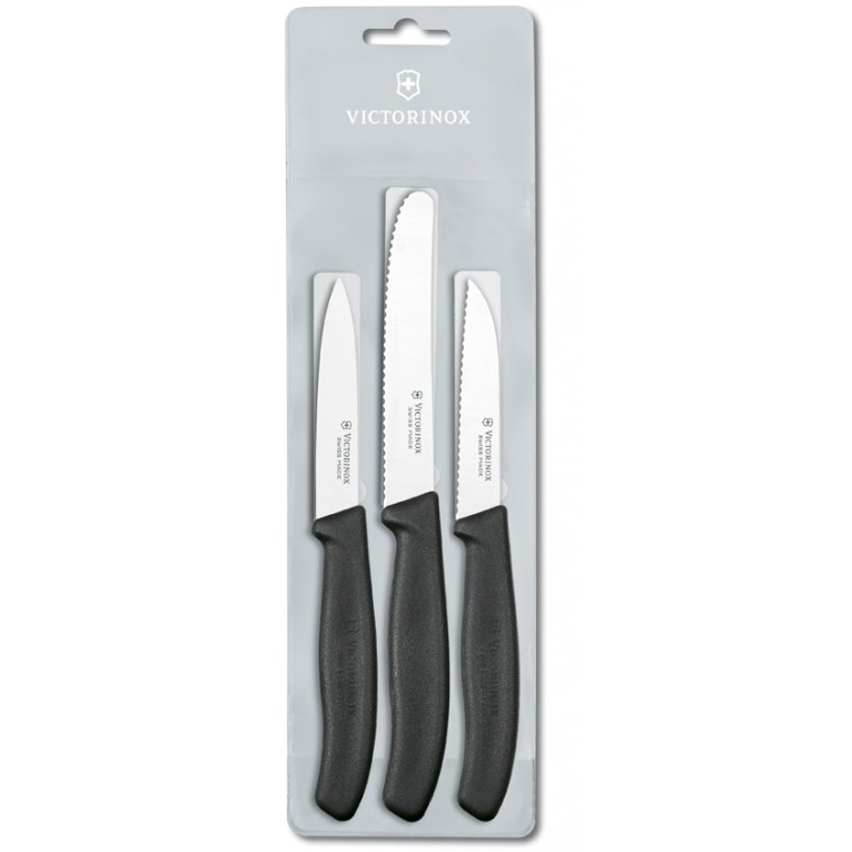 Victorinox Set de chef Grand Maître, 3 pièces en noir - 7.7243.3