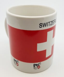 Tasse croix suisse vache