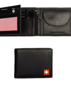 Porte monnaie croix suisse