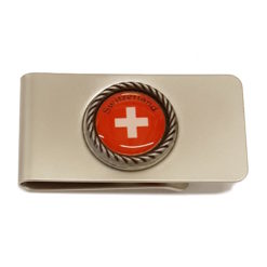 Pince à billet croix suisse