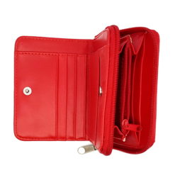 Cartera cruz suiza roja