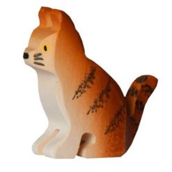 Wooden cat