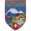 Schweizer Aufnäherabzeichen - Chalet-Seilbahn