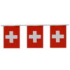 Chaine drapeau suisse Guirlande