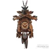Horloge pendule Coucou avec tête de cerf