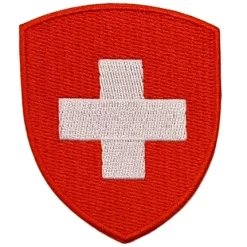 Insignia federal suiza de costura