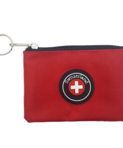 Porte monnaie croix suisse