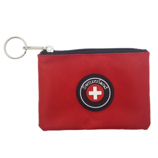 Swiss cross wallet