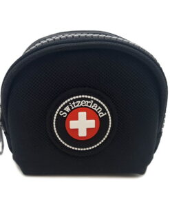 Porte monnaie croix suisse