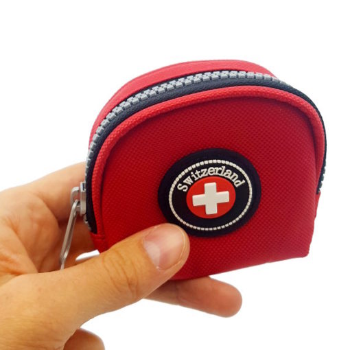 Swiss cross wallet