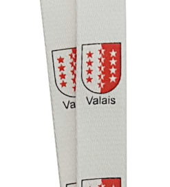 Collana con bandiera del Vallese