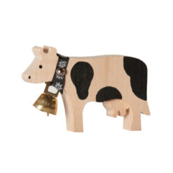 Wooden cow magnet magnet