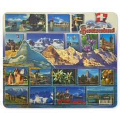 Swiss view mouse pad
